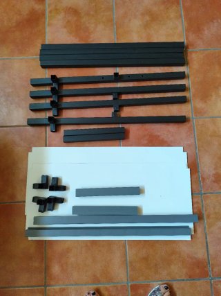 Mueble cocina camping plegable