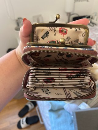 Cartera de mujer con estampado floral Nueva