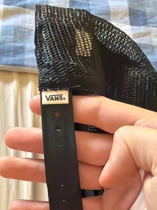 Gorra Vans Off The Wall Azul y Negra