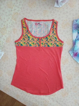 Lote 5 Camisetas sin Mangas Mujer Talla M