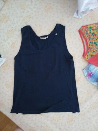 Lote 5 Camisetas sin Mangas Mujer Talla M
