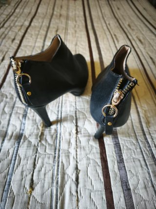 Zapatos tacón negros Talla 38
