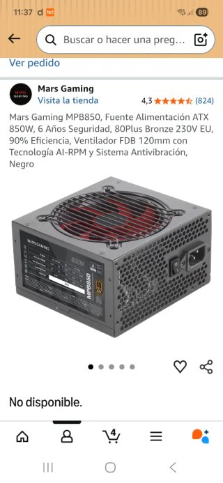 Ordenador de mesa gaming completo