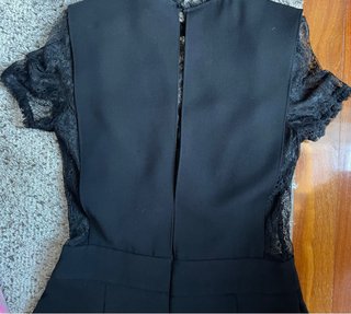 Reloj D&G y Mono Negro Encaje Talla M