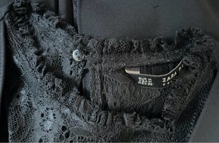 Reloj D&G y Mono Negro Encaje Talla M
