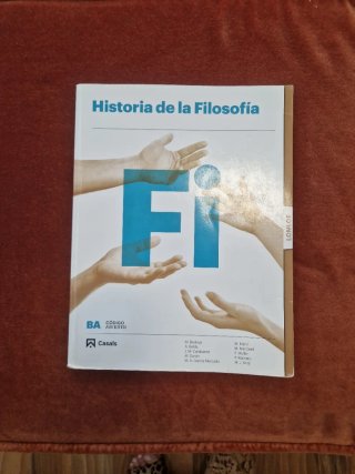 Historia de la filosofía Bachillerato 2