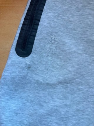 Nike Tech Fleece Gris Niño Talla L