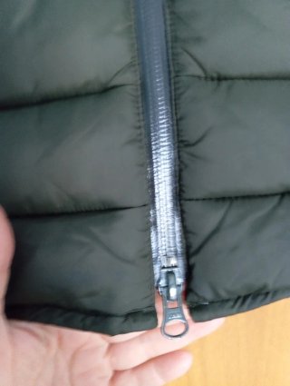 Parka Barbour verde acolchada