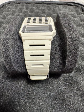 Reloj Casio Calculadora Blanco