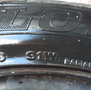 Rueda de repuesto coche