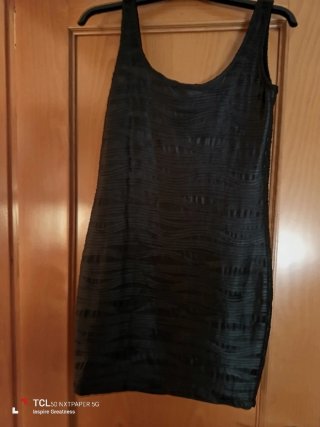 Vestido corto fiesta negro