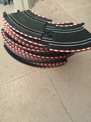 LOTE 27 Curvas Scalextric