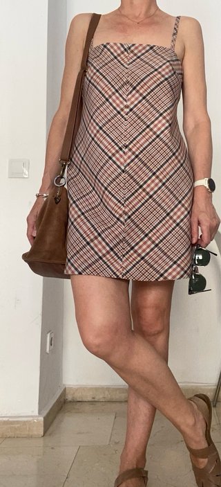 Vestido Mango cuadros