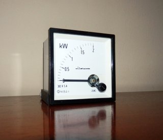 WATÍMETRO ANALÓGICO = 0 - 2 Kw