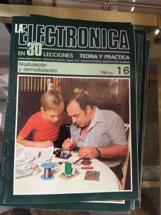 Lote revistas electrónica Años 80