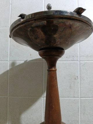 Cenicero de pie  de puros.