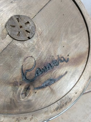 Cenicero de pie  de puros.