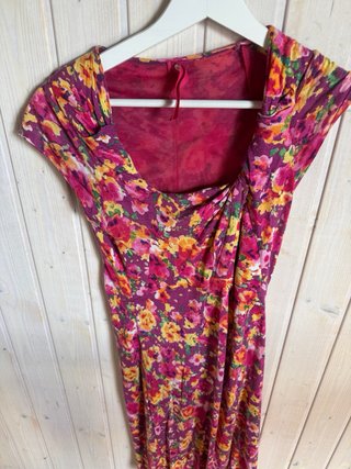 Vestido floral multicolor