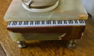 Telefono Pianoforte Bronzo e Onice