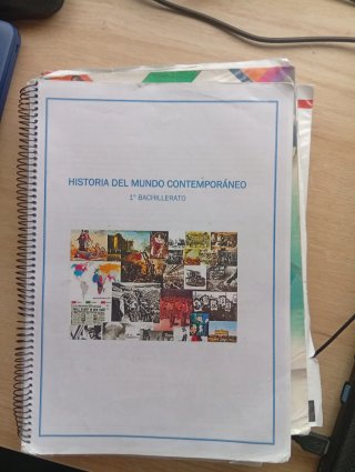 Libro Historia mundo contemporáneo 1⁰ bachillerato
