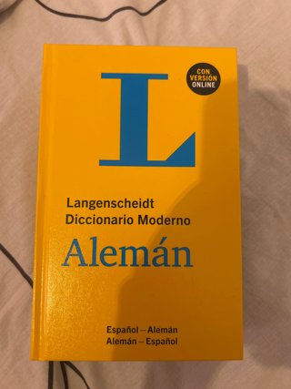 Langenscheidt Diccionario Moderno Alemán - Espa...