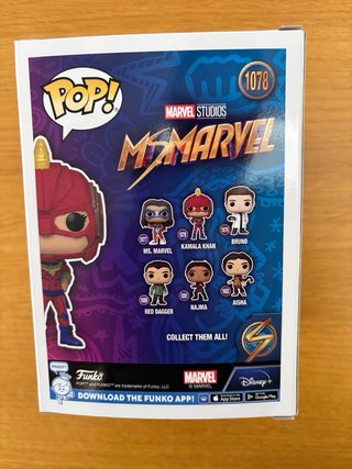 Funko Pop Ms. Marvel Kamala Khan 1078