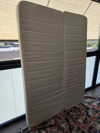 2 Materassi in Schiuma Ikea NYHAMN