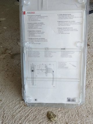 Manilla de ventana ABUS FGD2003