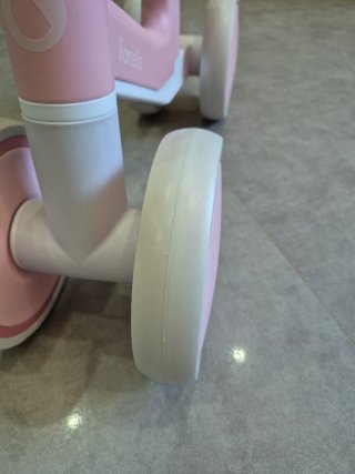 Bici de aprendizaje rosa