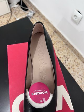 Zapatos de tacón Wonders talla 39 negros