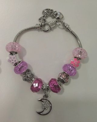 Pulsera Madre e Hija Luna y Estrella