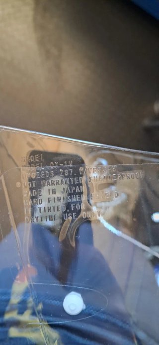 Pantalla Shoei XR-1000 nueva