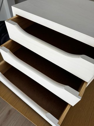 Mueble cajonera 3 cajones madera