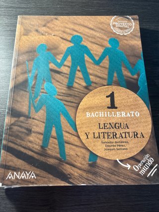 Lengua y Literatura, 1 Bachhillerato