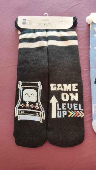 2 pares de Calcetines divertidos Ale-Hop