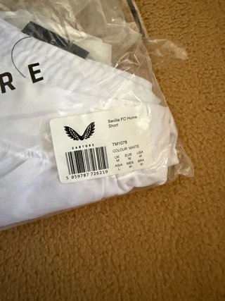 Pantalón Corto Sevilla FC Castore Blanco