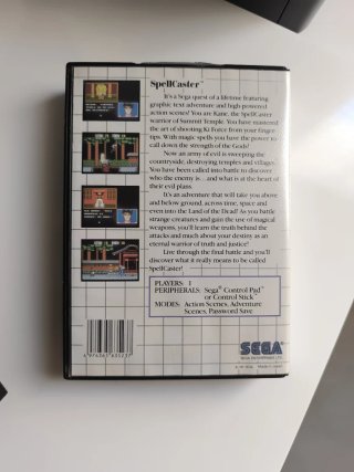 Spellcaster Sega Máster System