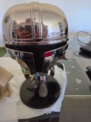 Pack Grogu, Lola Animatronics y Mandolorian 25 cm