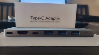 Hub USB-C Dual para MacBook Pro/Air (HDMI)