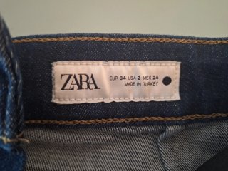 Falda jean ZARA Talla 34