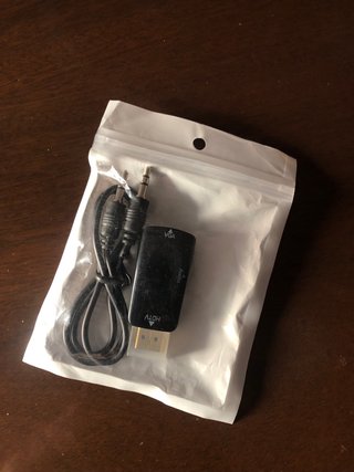 Adaptador HDMI a VGA con Audio