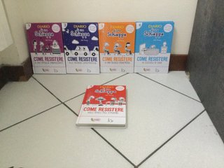 libri diario da schiappa 1,2,3,4,5