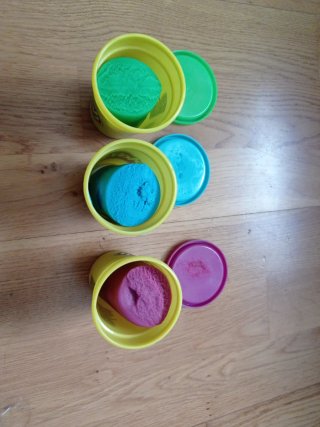 Horno para hacer pizzas Play-Doh + botes