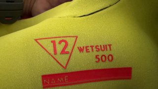 Traje neopreno Decathlon niño 12 años