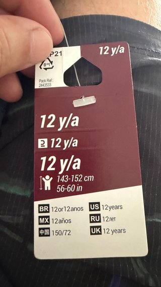 Traje neopreno Decathlon niño 12 años