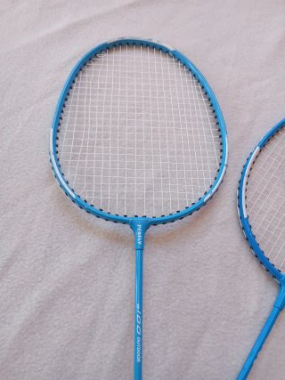 2 Raquetas de Bádminton Artengo y Decathlon