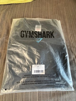 Camiseta Gymshark Negra Compresión Talla M