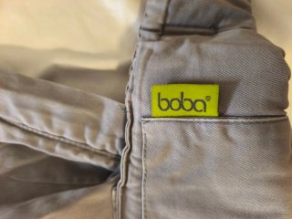 Mochila Portabebés Boba Gris