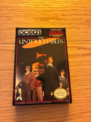 The Untouchables NES (NTSC-USA) CIB Coleccionista