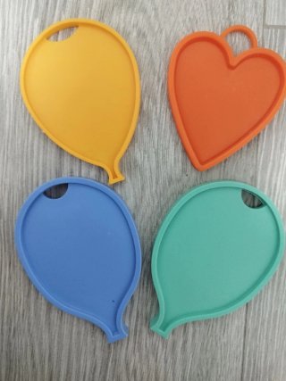 Pesas para globos de helio (lote 4)